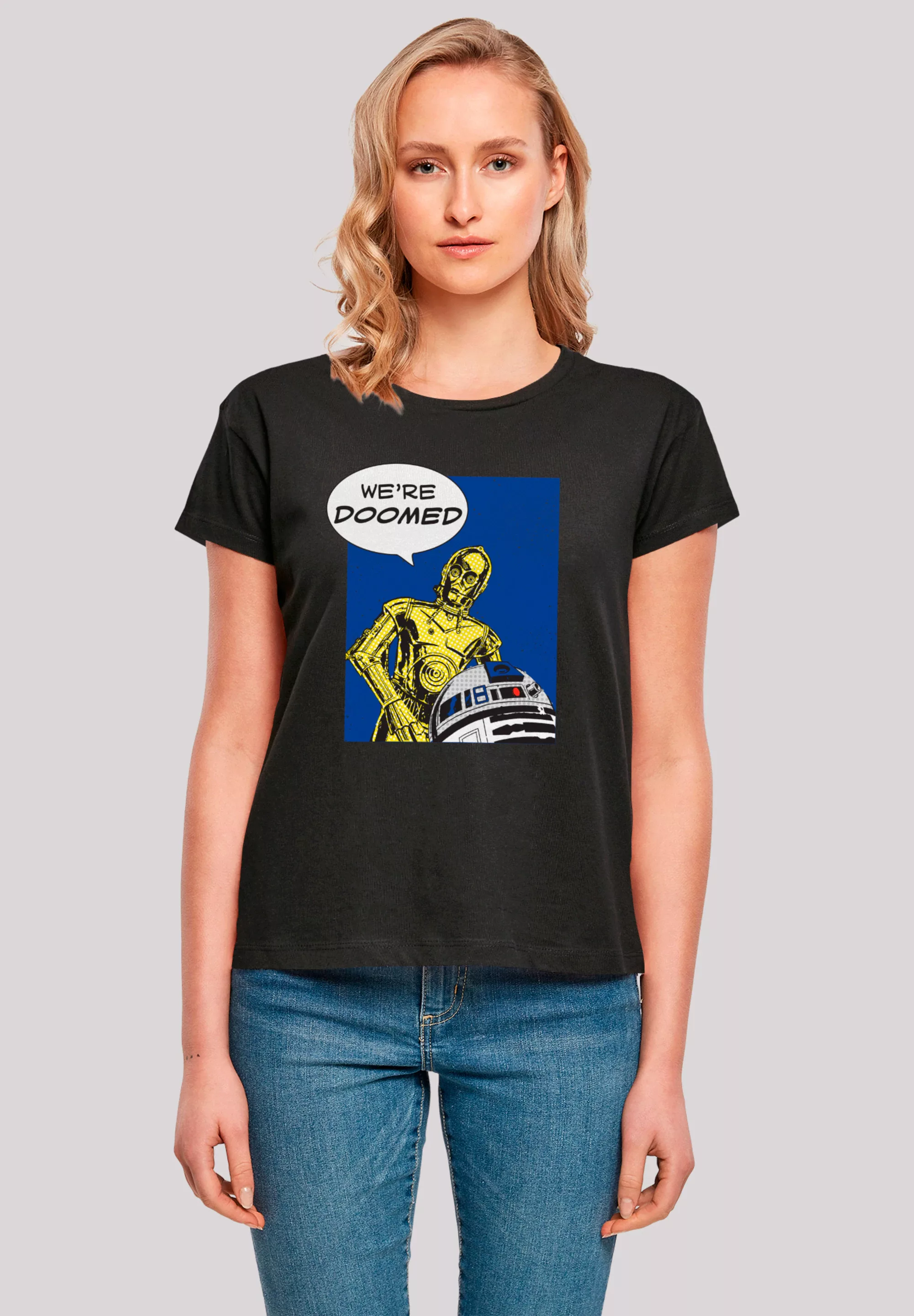 F4NT4STIC T-Shirt "Star Wars C3-PO Were Doomed", Premium Qualität günstig online kaufen