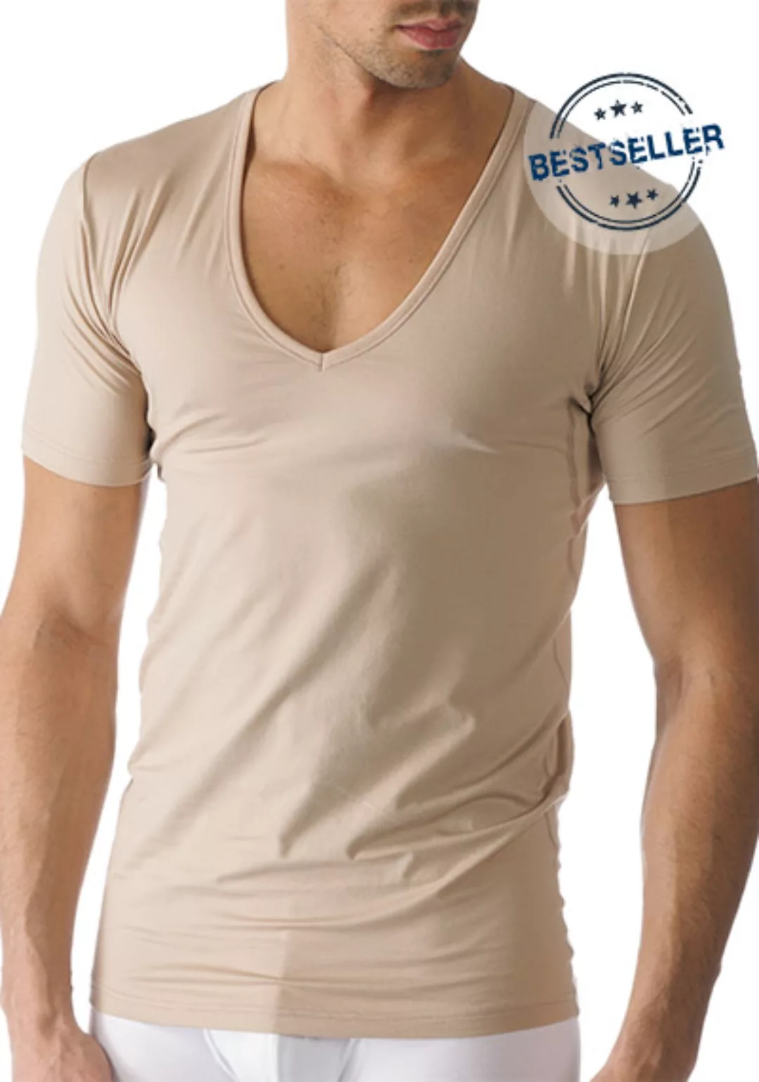 MEY Drunterhemd V-Neck Slim Fit 46098/111 günstig online kaufen