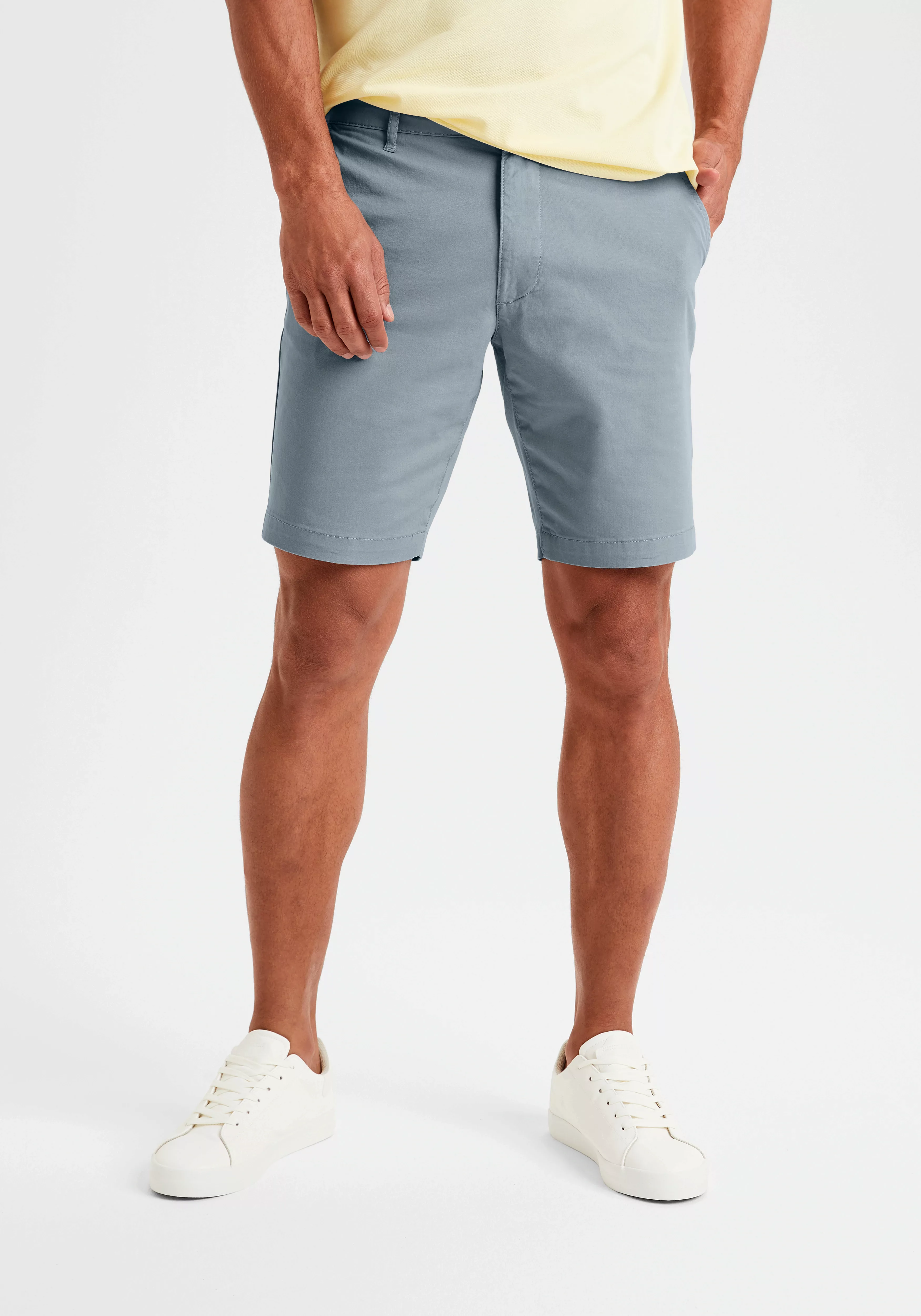 H.I.S Chinoshorts "regular-fit", Shorts aus elastischer Baumwoll-Qualität günstig online kaufen