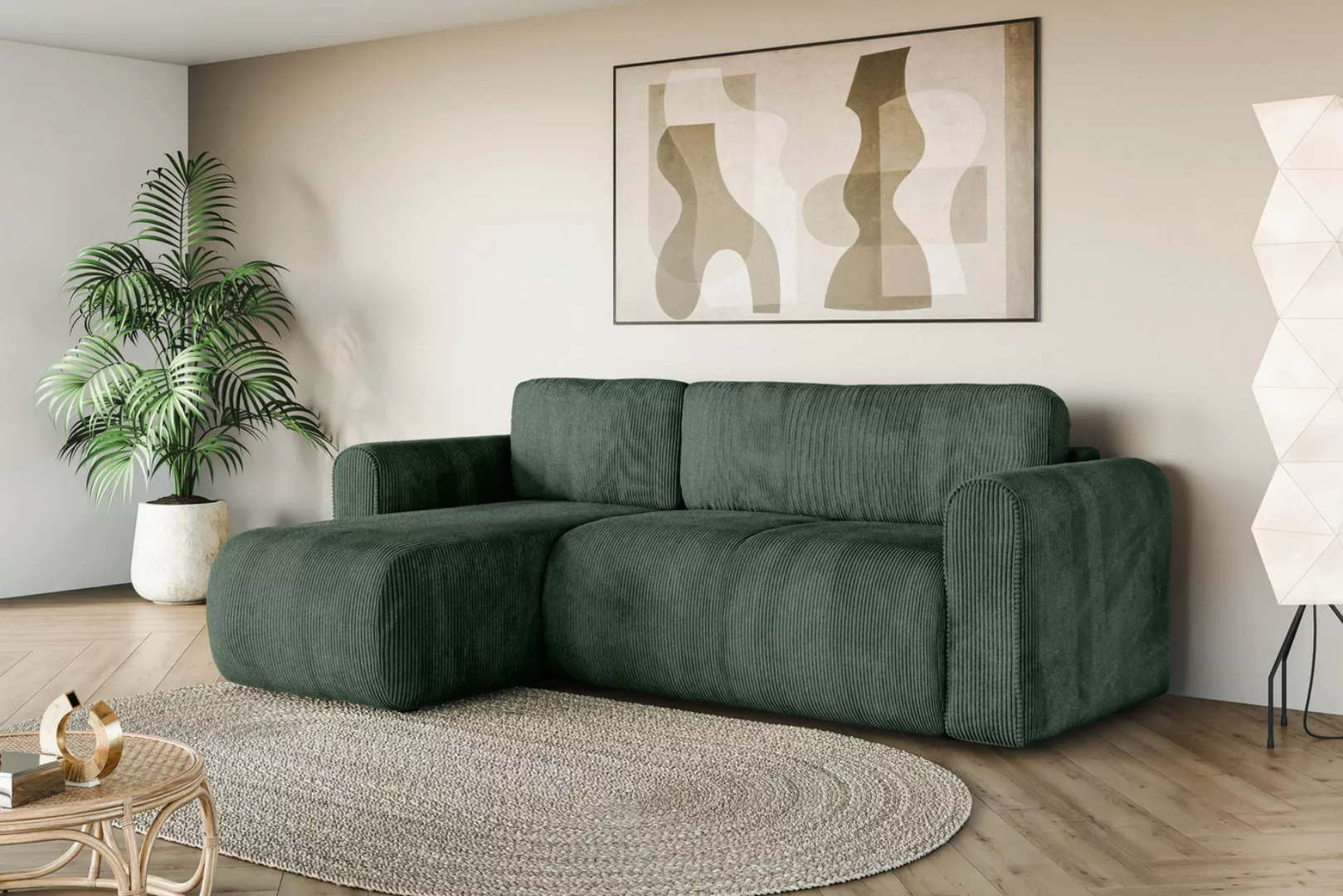 INOSIGN Ecksofa "Ecksofa Zacharia wahlweise mit Bettfunktion, BxTxH 250x166 günstig online kaufen