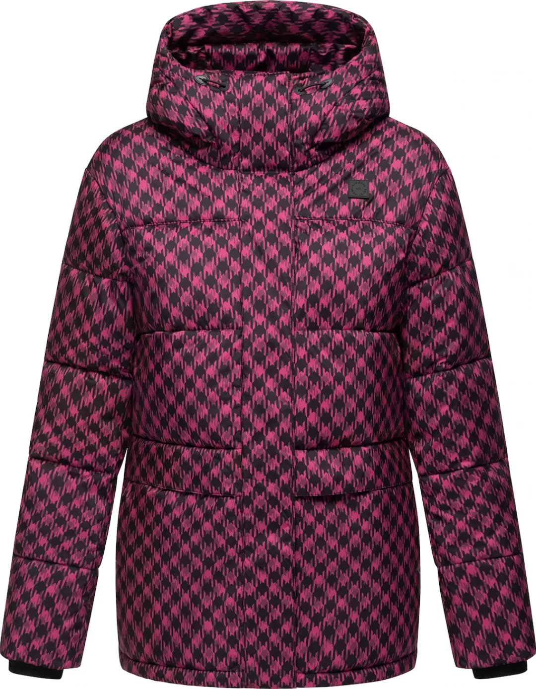 Ragwear Steppjacke "Wikesh Print", mit Kapuze, Wasserdichte Damen Winterjac günstig online kaufen