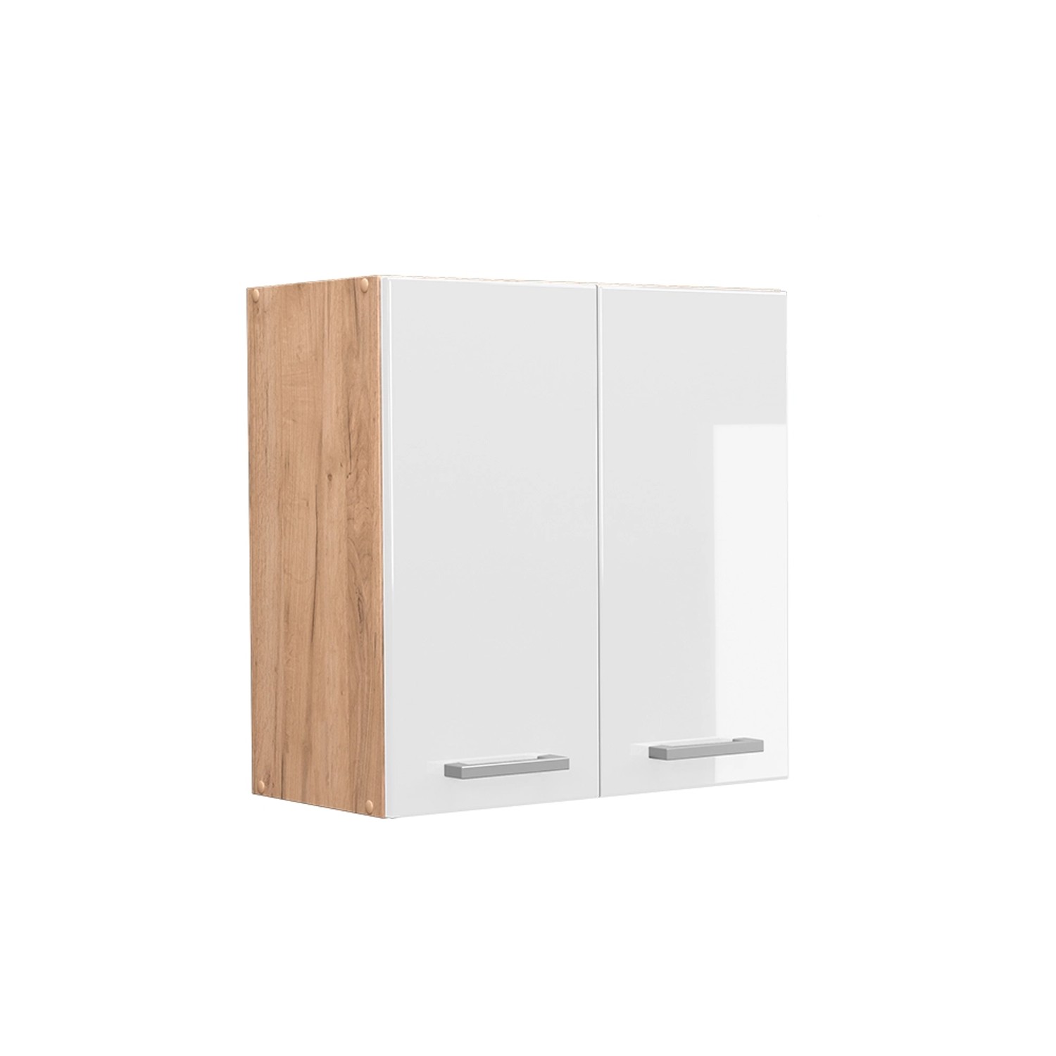 Vicco Hängeschrank R-Line, Weiß Hochglanz/Goldkraft Eiche, günstig online kaufen