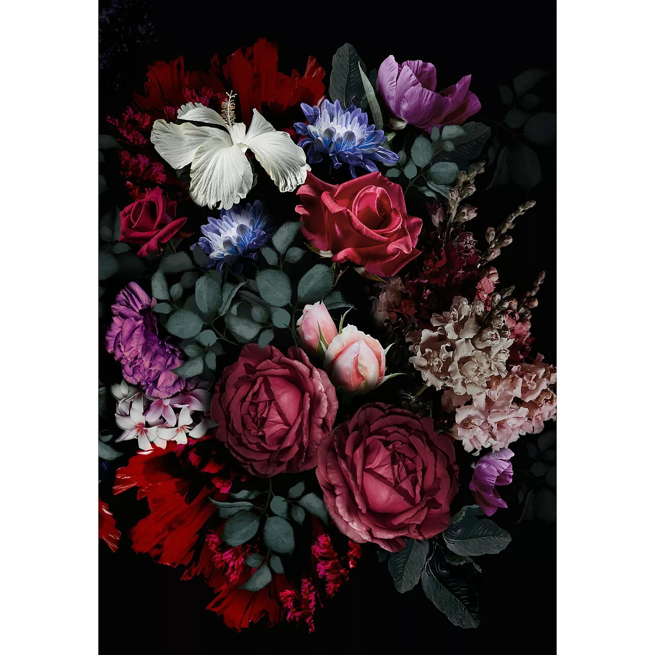 Leinwandbild Flowers II, 70 x 100 cm günstig online kaufen