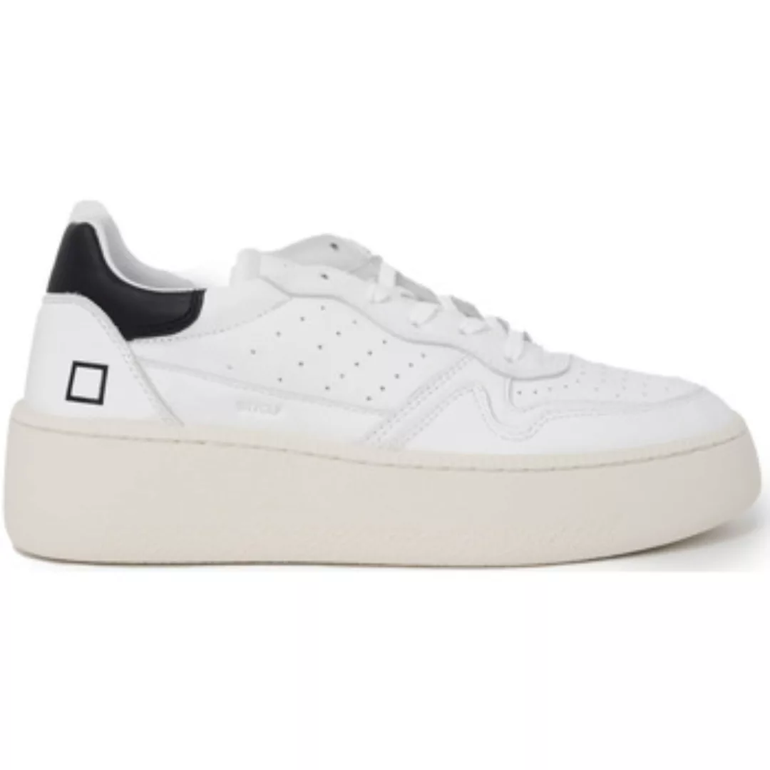 Date  Sneaker STEP CALF WHITE-BLACK W997-ST-CA-WB günstig online kaufen