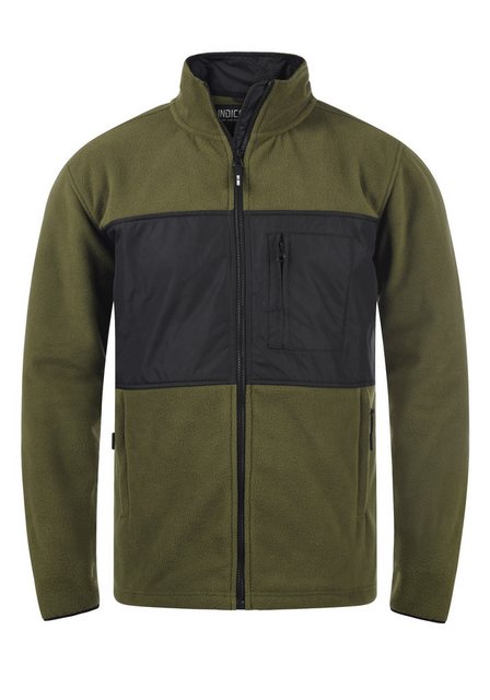 Indicode Fleecejacke IDBirch modische Herren Fleecejacke mit Stehkragen günstig online kaufen