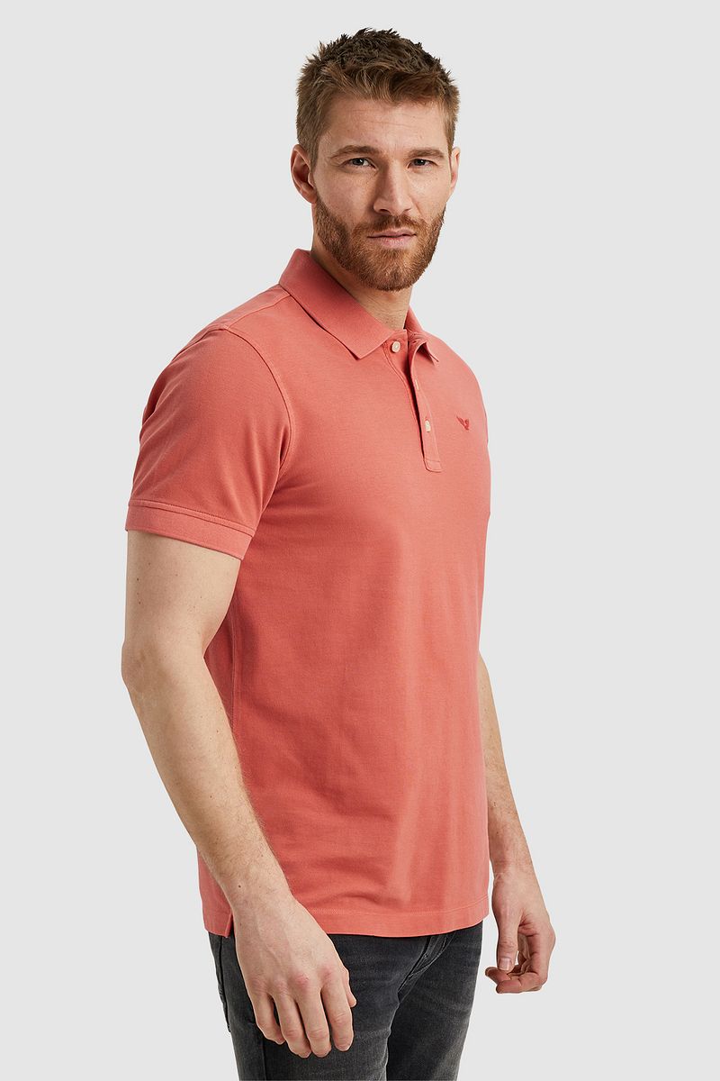 PME Legend Polo Garment Dye Rosa - Größe L günstig online kaufen