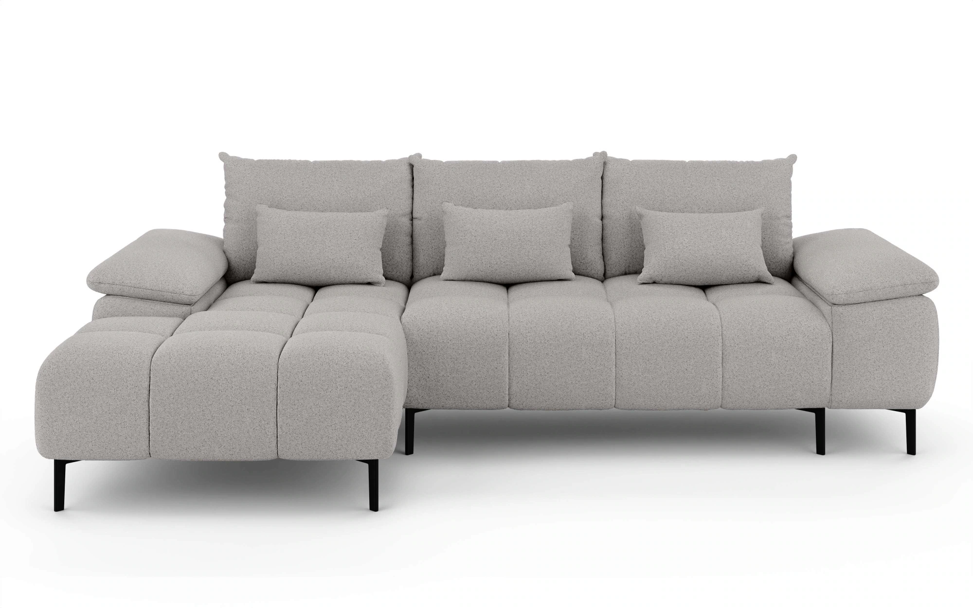 INOSIGN Ecksofa "DROMARA Schlafsofa mit Bettkasten, Maße: B/T/H 277/141/91 günstig online kaufen