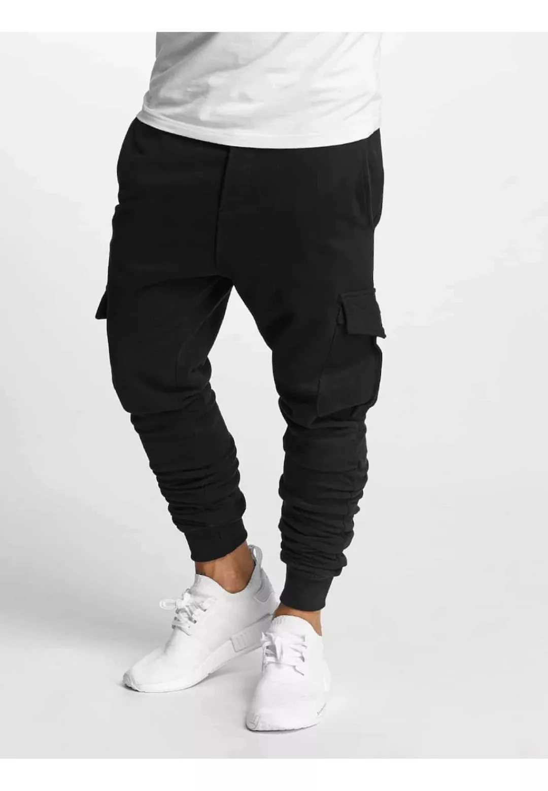 DEF Stoffhose "DEF Herren DEF Gringo Sweatpants Beige", (1 tlg.) günstig online kaufen