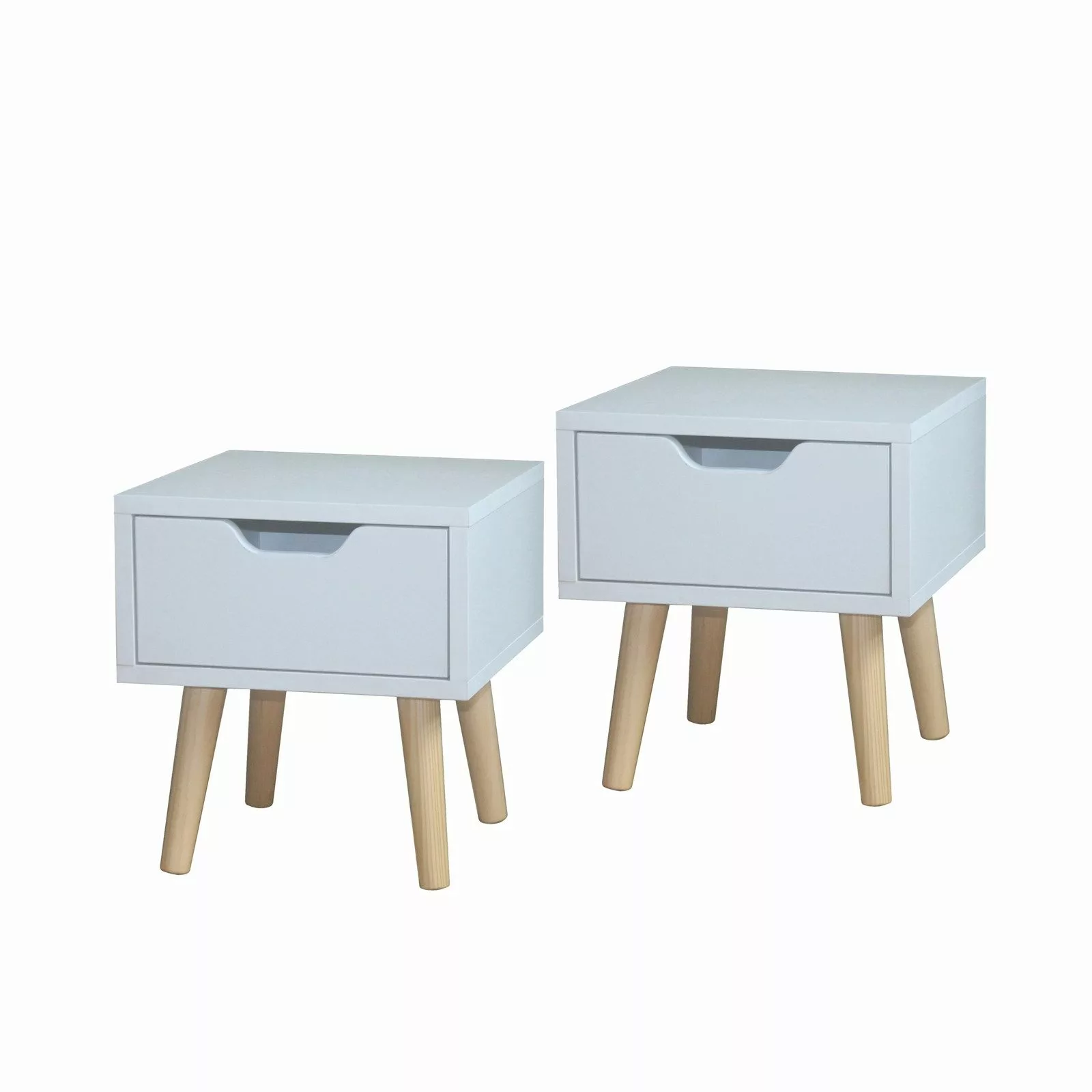 HTI-Living Nachttisch Nachttisch 1 Schublade 2er-Set günstig online kaufen