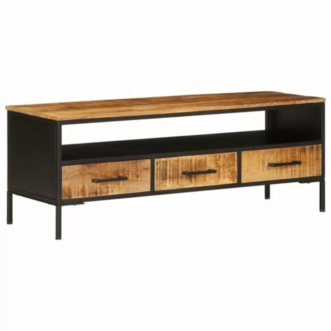 vidaXL TV-Schrank TV-Schrank 110x35x40 cm Massivholz Mango günstig online kaufen