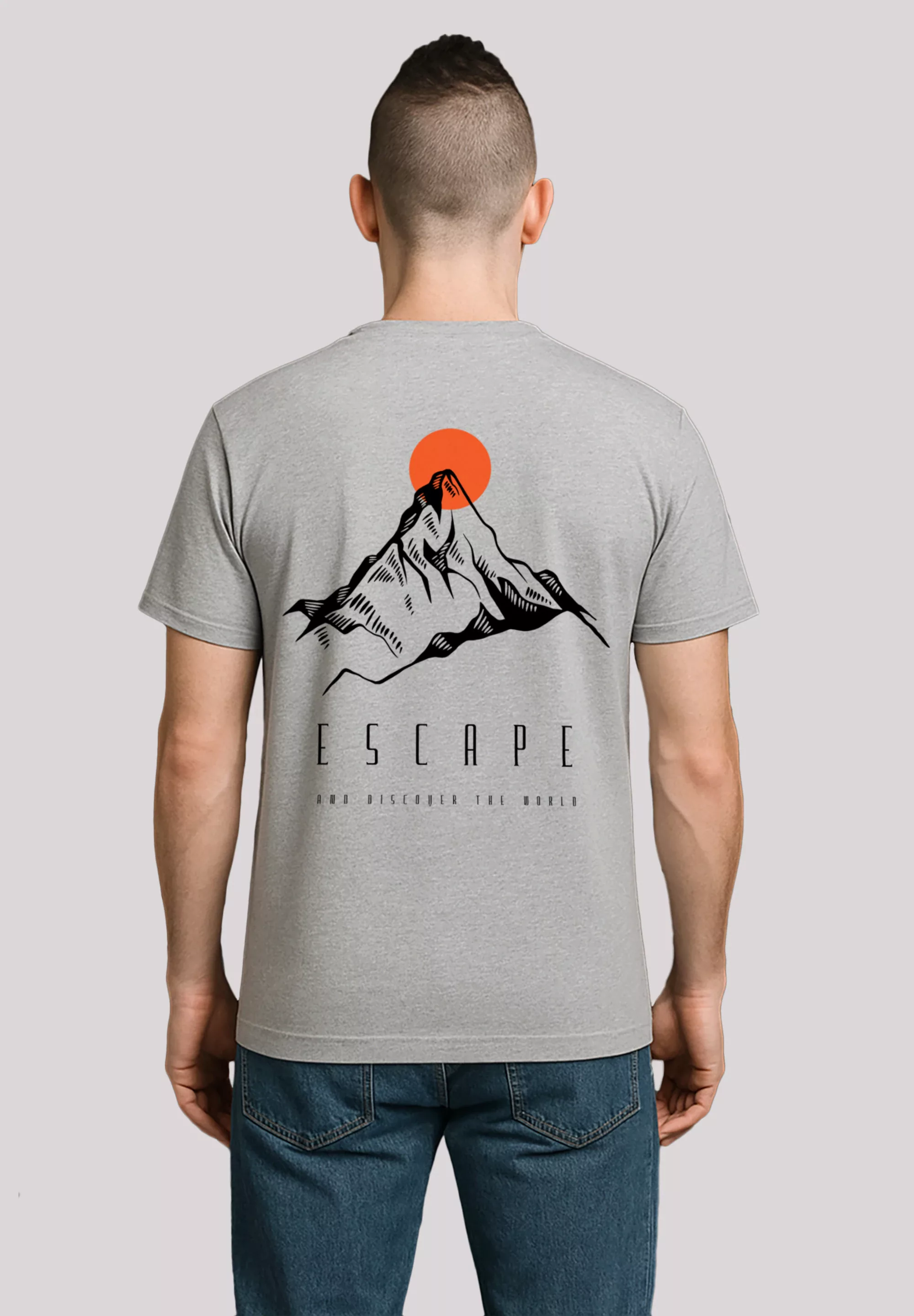 F4NT4STIC T-Shirt "Escape Discover the World Mountain", Premium Qualität, E günstig online kaufen