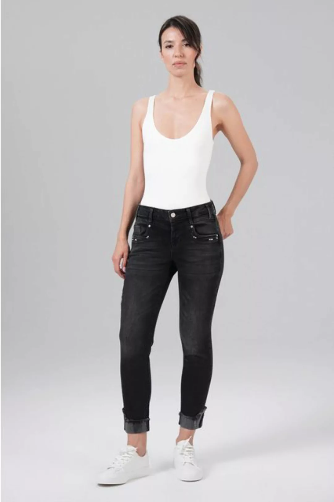 Miracle of Denim 5-Pocket-Jeans Rita Regular Fit (1-tlg) günstig online kaufen