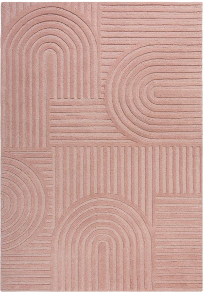 FLAIR RUGS Wollteppich »Zen Garden«, 100% Wolle, Hoch-Tief-Effekt, auch als günstig online kaufen