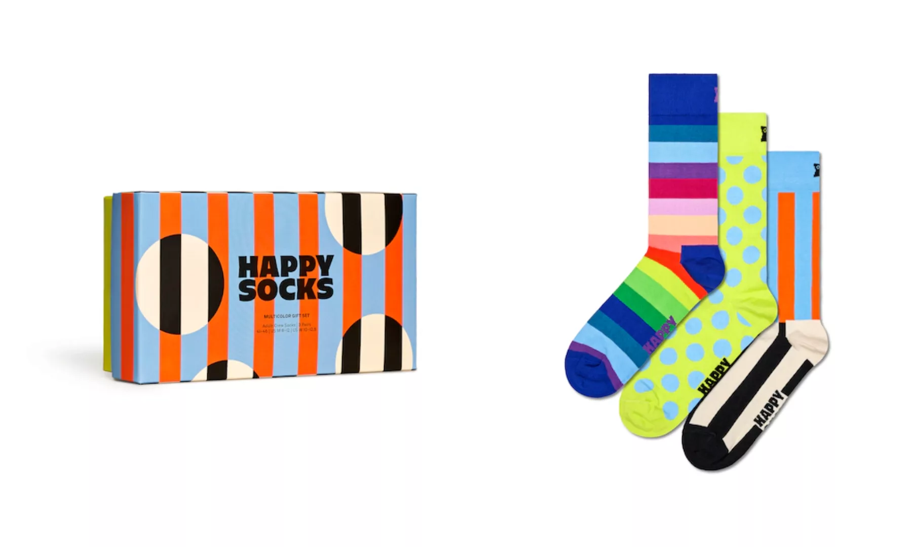 Happy Socks Socken, (3 Paar), Multicolor Gift Set günstig online kaufen