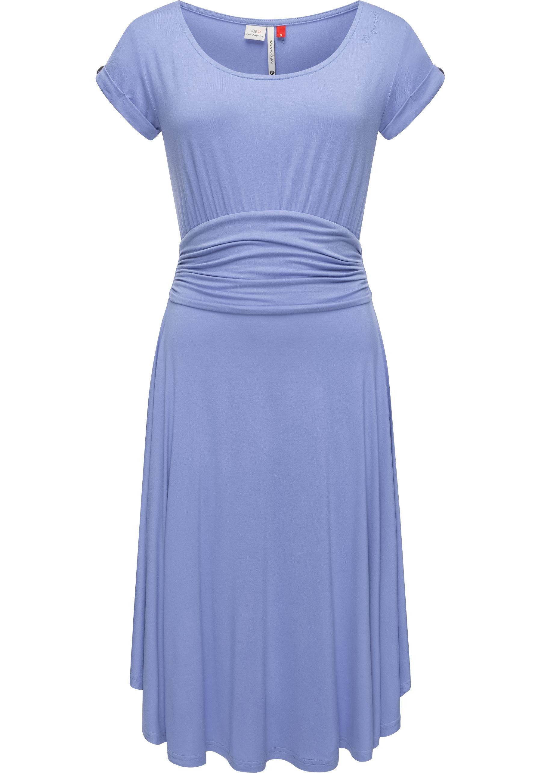 Ragwear Sommerkleid "Yvone Solid", leichtes Jersey-Kleid mit Taillengürtel günstig online kaufen