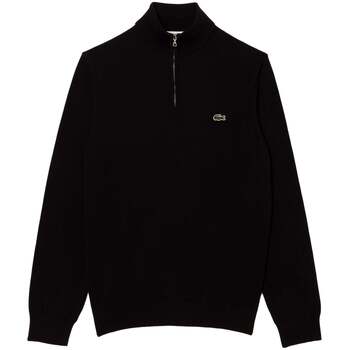 Lacoste  Sweatshirt Quarter Zip Knit Sweater Black günstig online kaufen