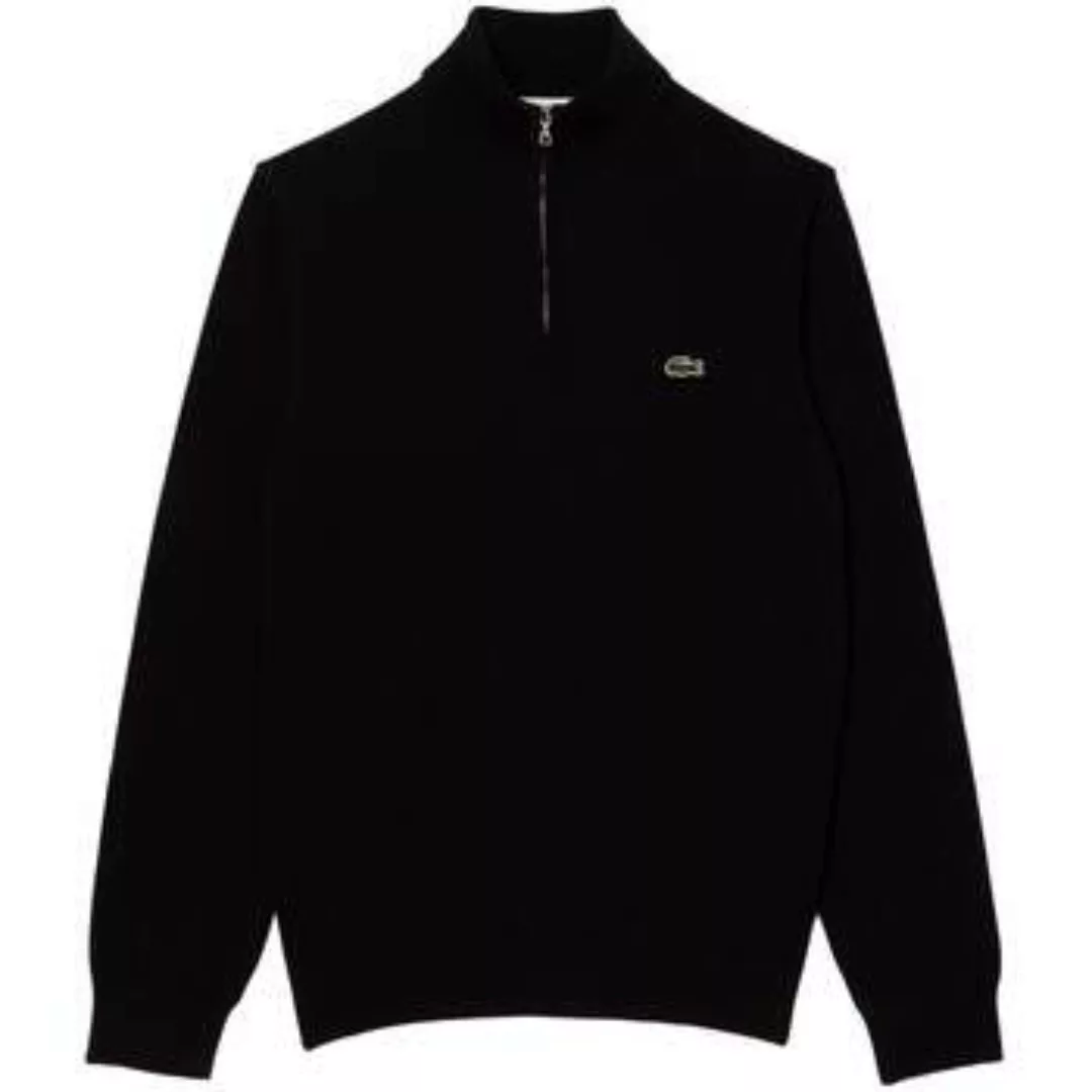 Lacoste  Sweatshirt Quarter Zip Knit Sweater Black günstig online kaufen