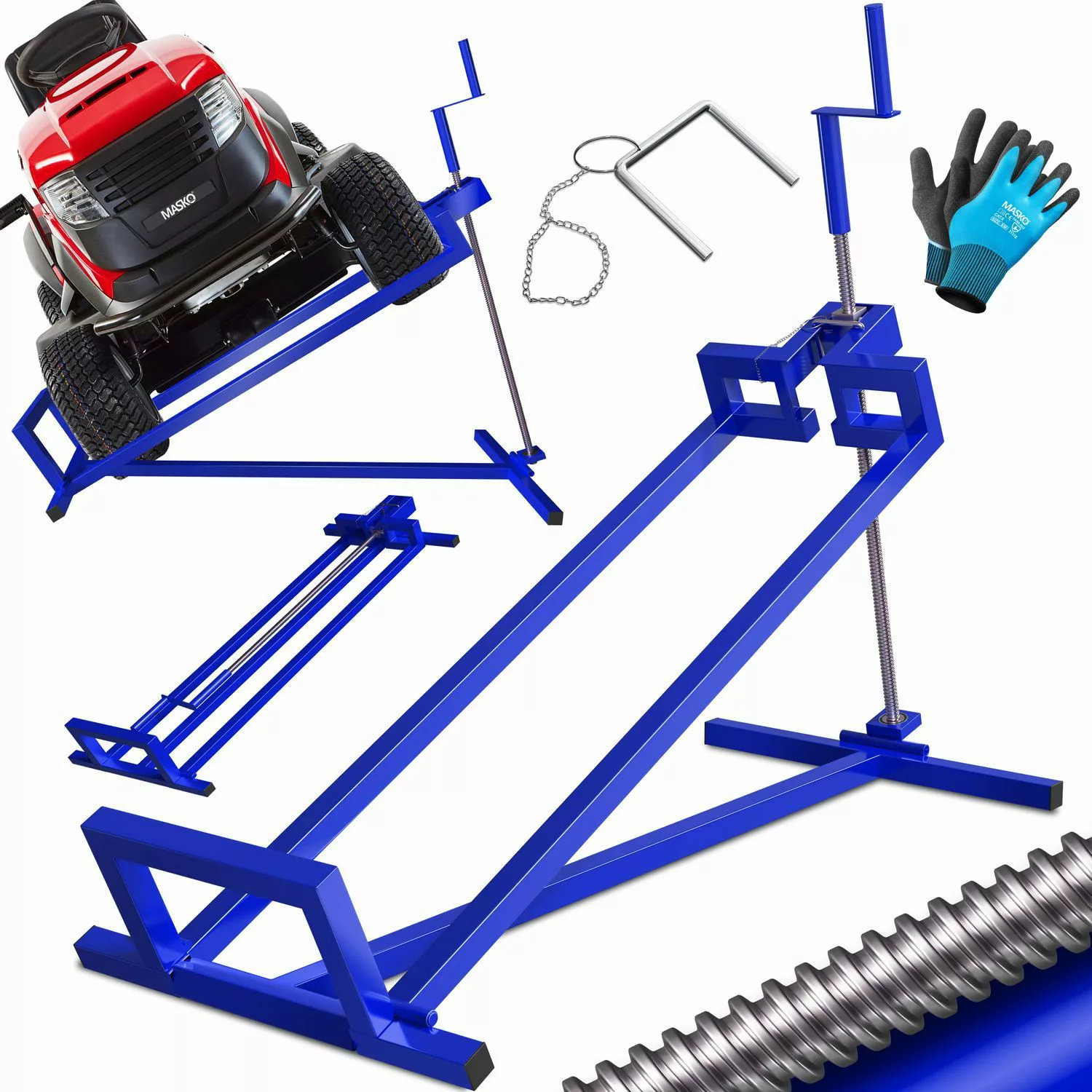 MASKO Rasentraktor, Rasentraktor Heber 400kg Aufsitzmäher günstig online kaufen