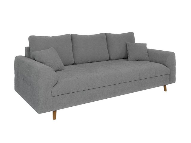 S-Style Möbel Sofa 3 sitzer Leif mit Holzfüßen im skandinavischen Stil aus günstig online kaufen