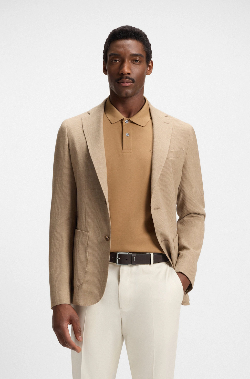 BOSS Ledergürtel "Ronnie BOSS Sz35", mit Label-Pin günstig online kaufen