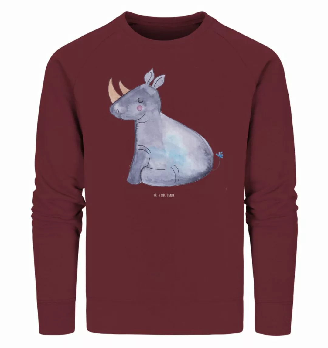 Mr. & Mrs. Panda Longpullover Einhorn Nashorn Größe XL - Burgundy - Geschen günstig online kaufen