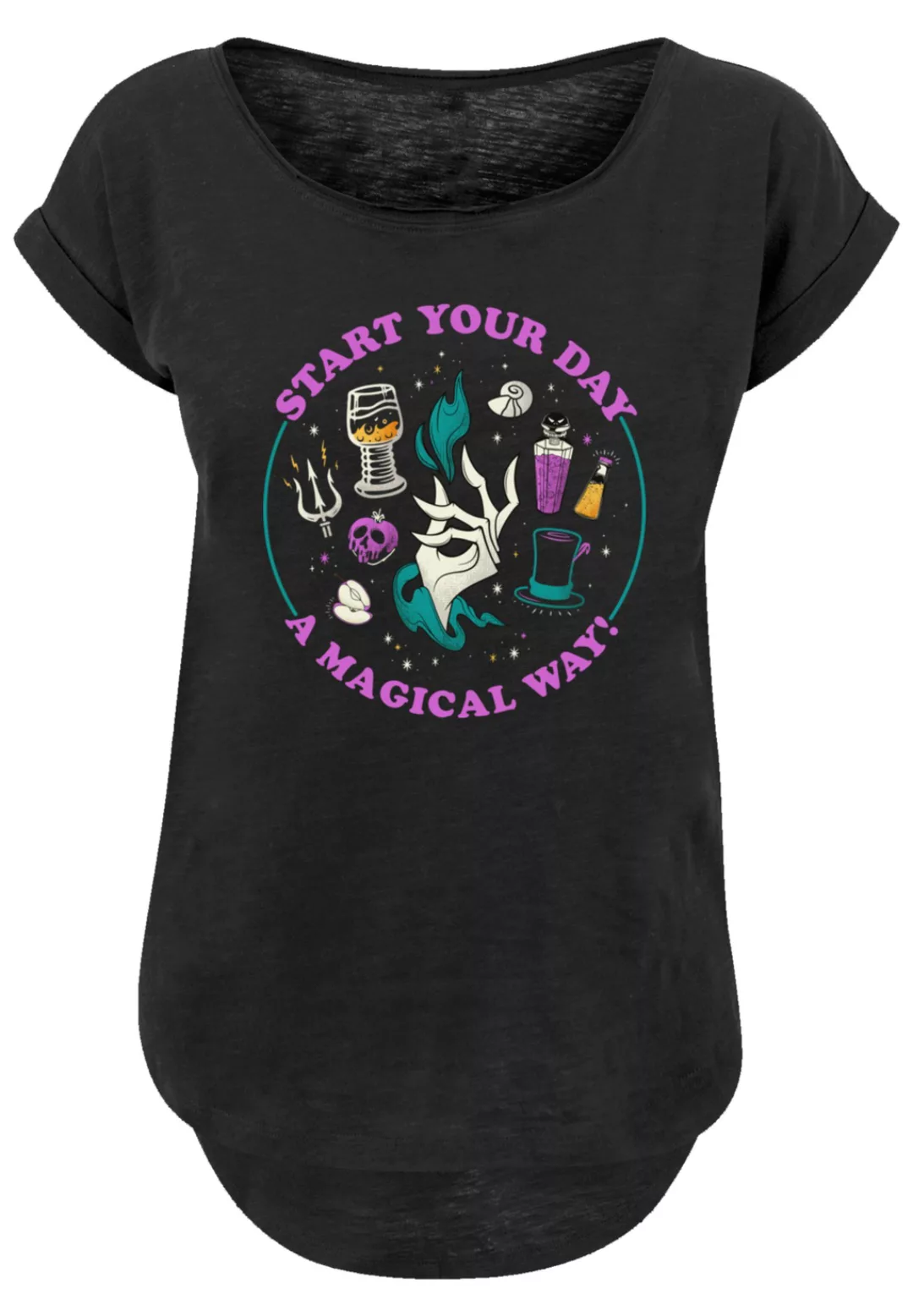 F4NT4STIC T-Shirt "Disney Villians Start Your Day A Magical Way", Premium Q günstig online kaufen