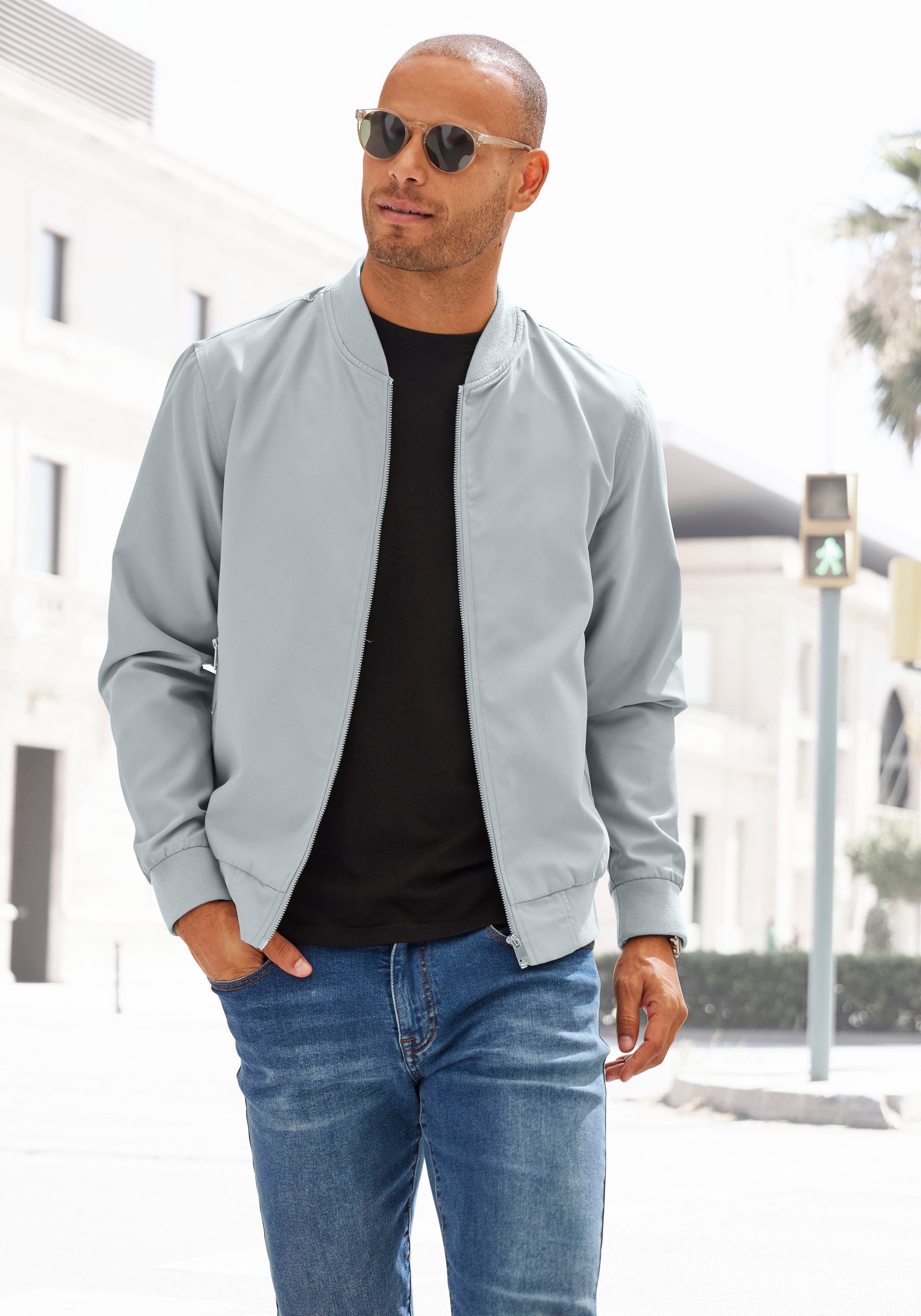 John Devin Bomberjacke / Blouson mit günstig online kaufen