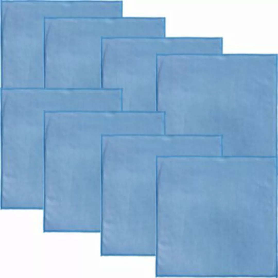 Erwin Müller Microfasertuch 8er-Pack blau Gr. 40 x 40 günstig online kaufen