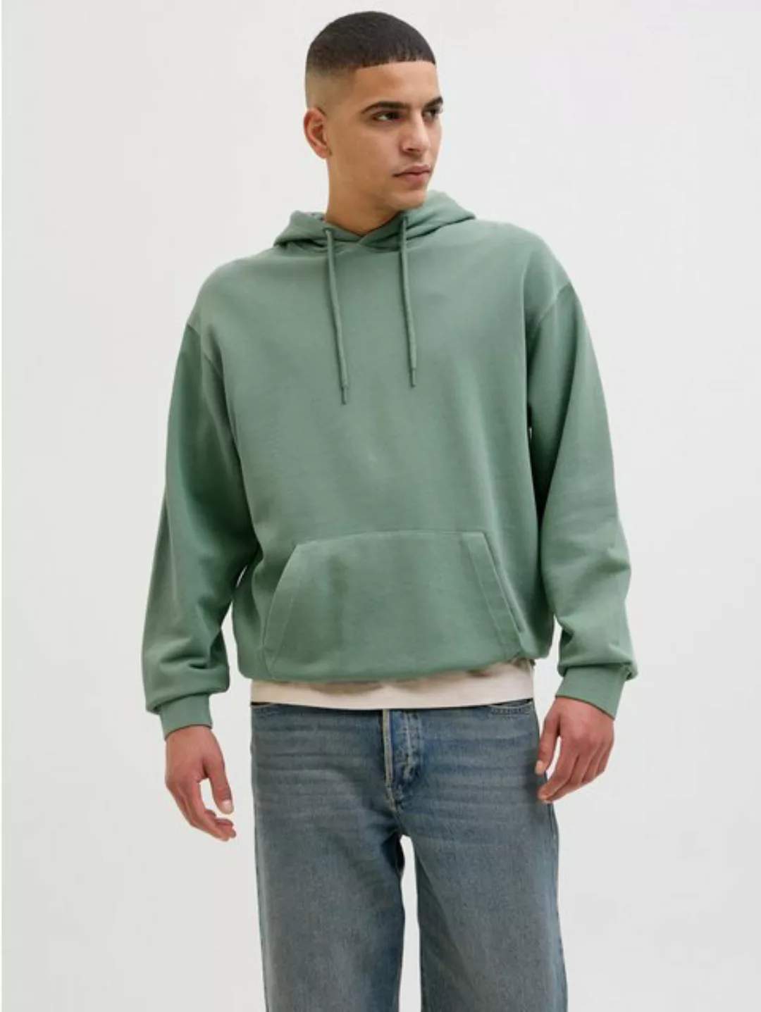 Jack & Jones Kapuzensweatshirt JJECHARGE FADED SWEAT HOOD NOOS mit Kapuze günstig online kaufen