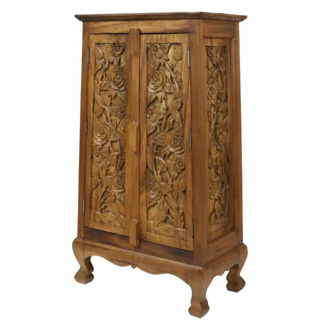 Oriental Galerie Mehrzweckschrank Schrank Blumen Rose Braun 100cm (1-St) Di günstig online kaufen