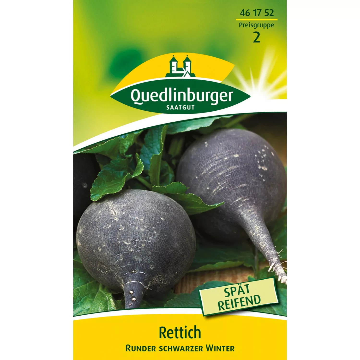 Quedlinburger Rettich ''Runder schwarzer Winter'' günstig online kaufen