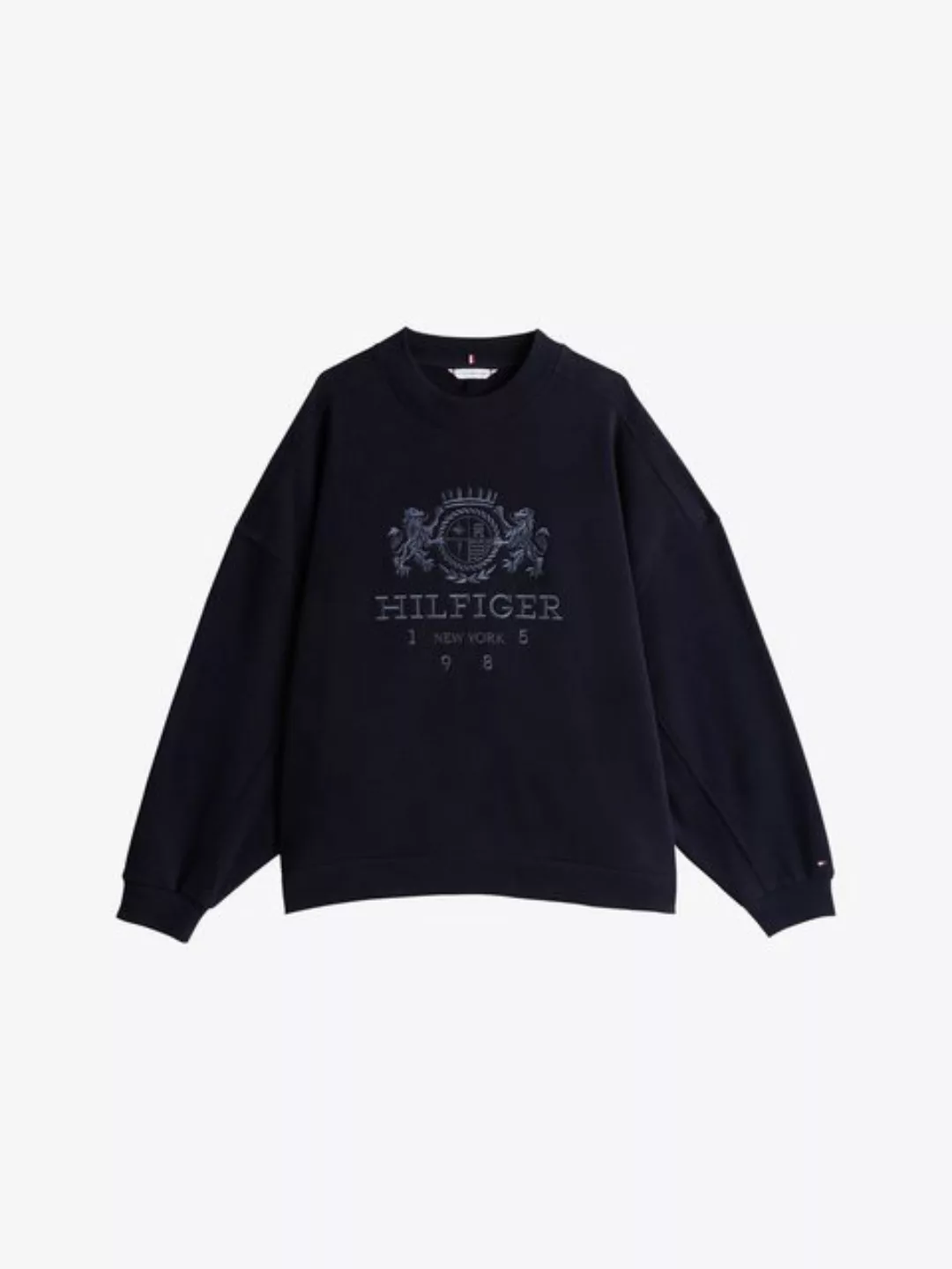 Tommy Hilfiger Curve Sweatshirt CRV RLX VARSITY CREST SWTSHRT in Großen Grö günstig online kaufen