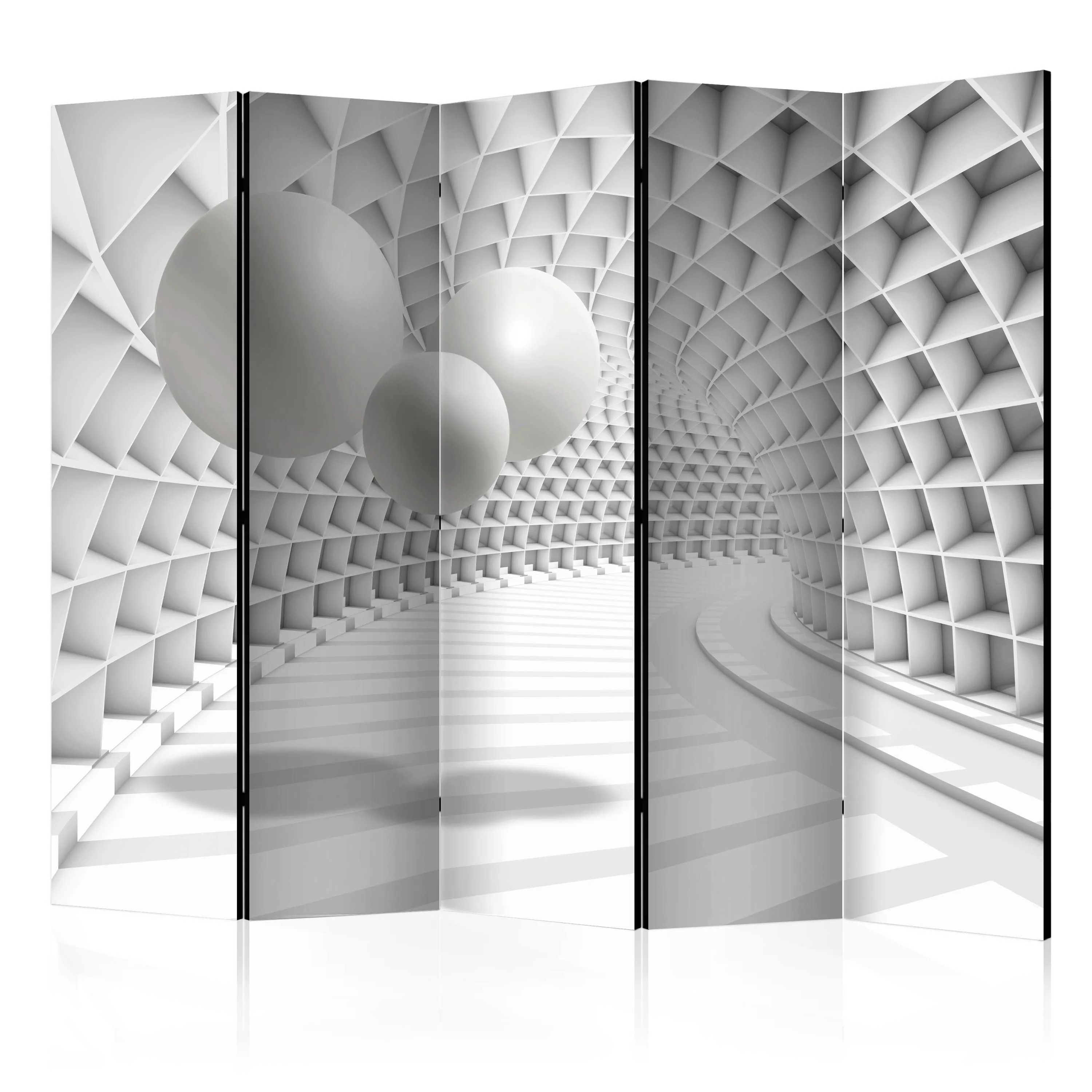 5-teiliges Paravent - Abstract Tunnel Ii [room Dividers] günstig online kaufen