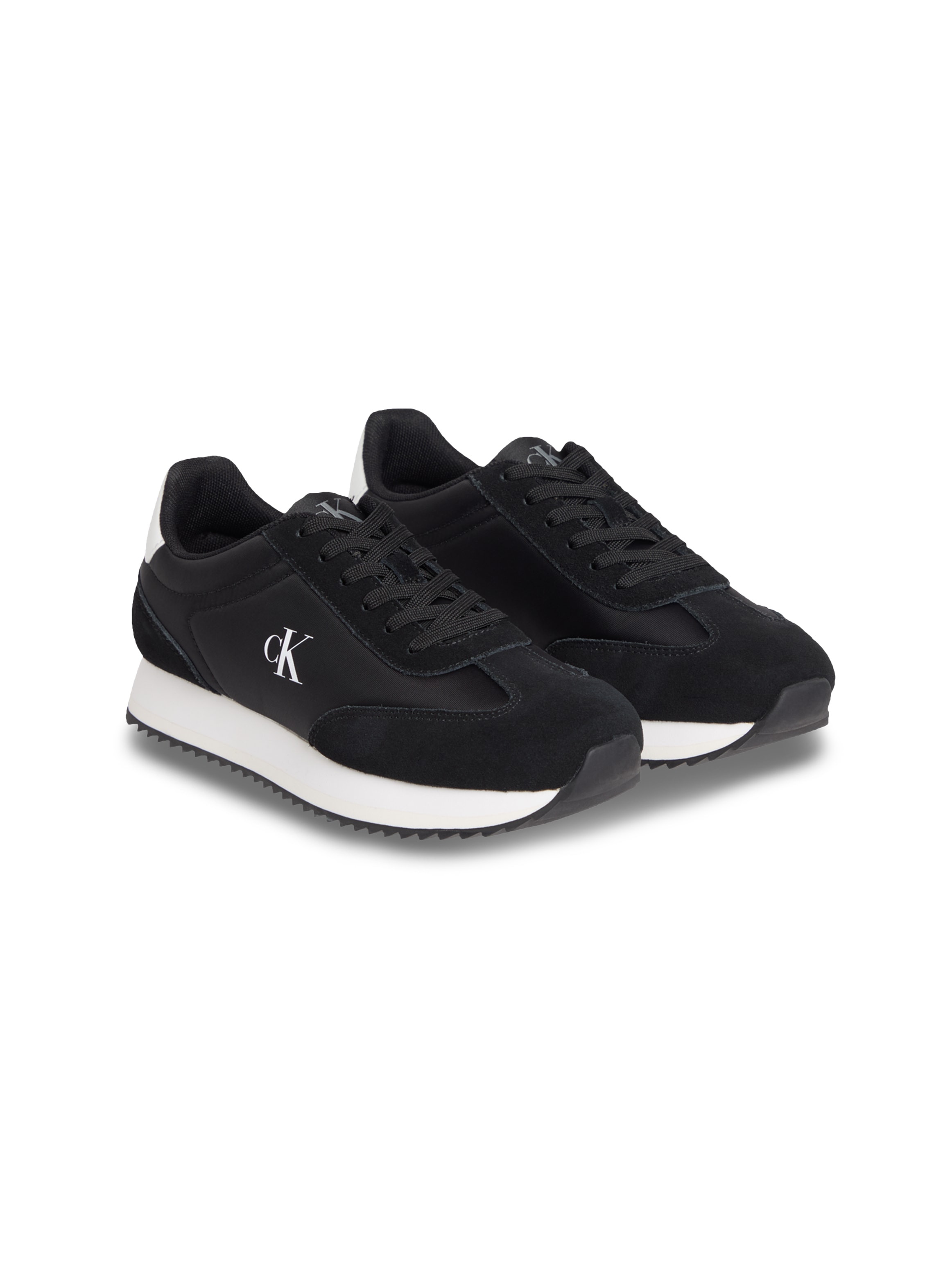 Calvin Klein Jeans Sneaker "RUNNER LACEUP MG NYLON MIX", Schnürschuh, Halbs günstig online kaufen