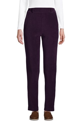 Cordhose mit Dehnbund, Tapered Fit, SPORT KNIT, Damen, Größe: L Normal, Lil günstig online kaufen