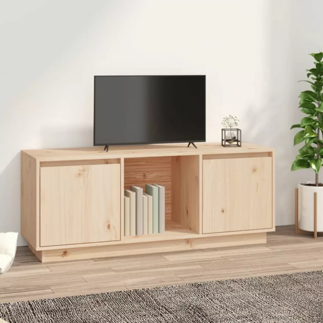 vidaXL TV-Schrank TV-Schrank 110,5x35x44 cm Massivholz Kiefer Lowboard günstig online kaufen