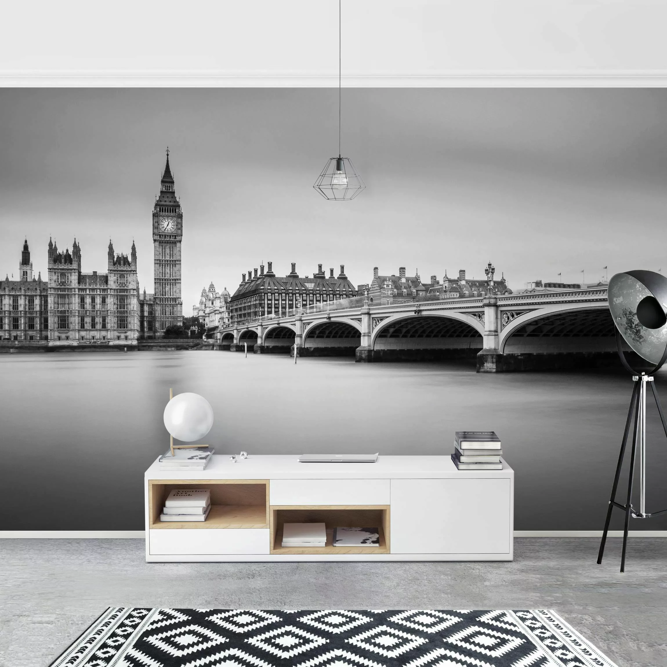 Fototapete Westminster Brücke und Big Ben günstig online kaufen