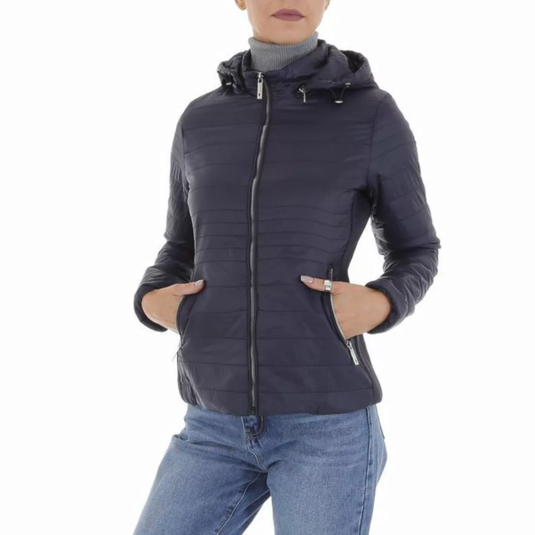 Ital-Design Steppjacke Damen Freizeit (87256364) Kapuze (abnehmbar) Leicht günstig online kaufen