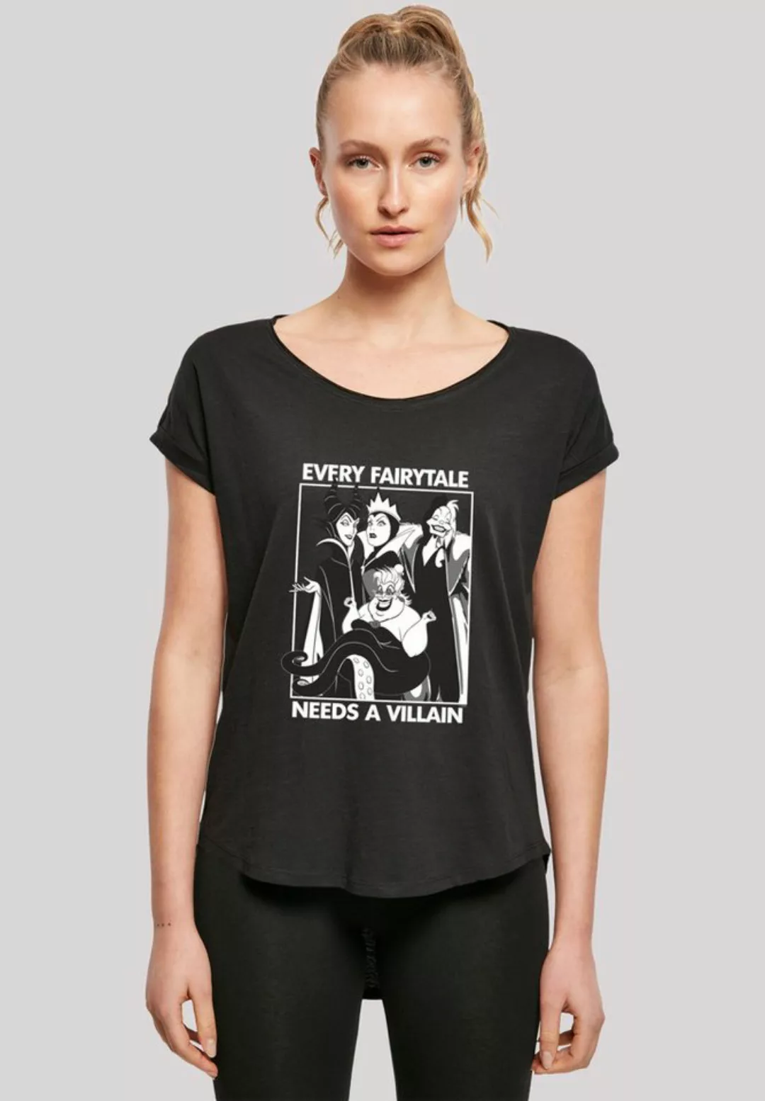 F4NT4STIC T-Shirt Every Fairy Tale Needs A Villain Print günstig online kaufen