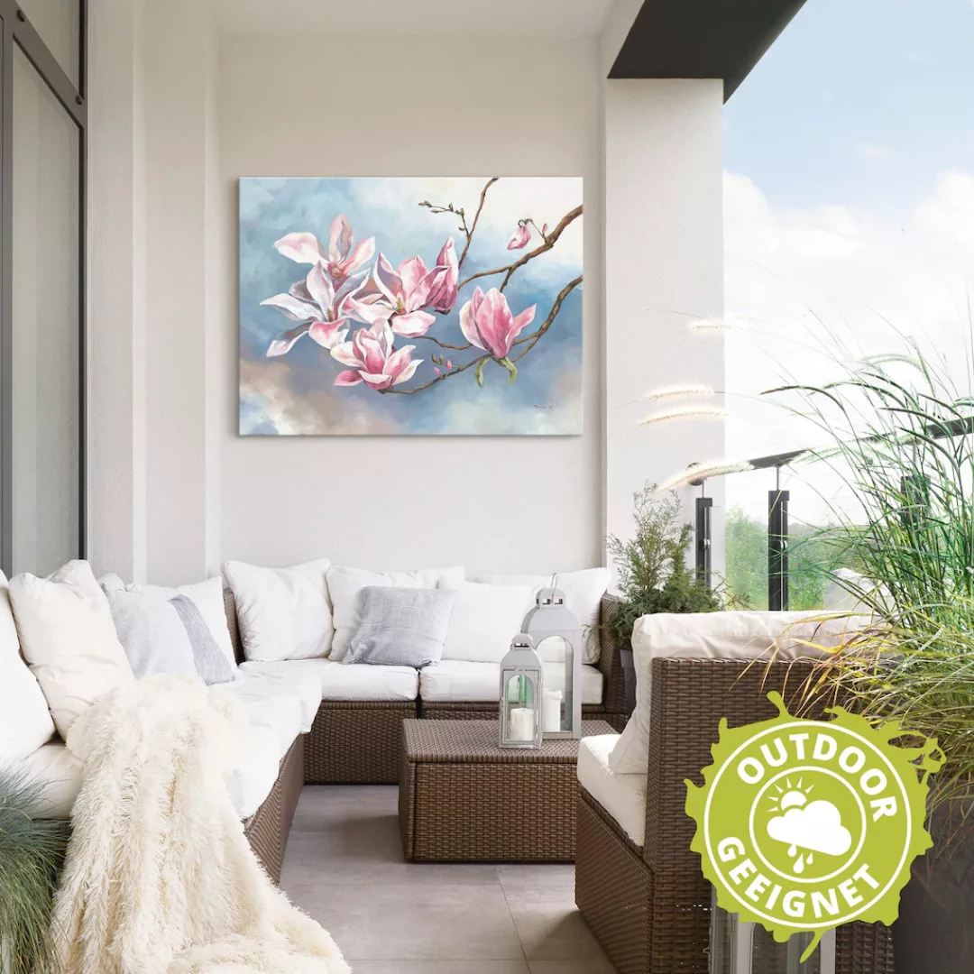 Artland Wandbild "Magnolienzweig", Blumen, (1 St.), als Alubild, Outdoorbil günstig online kaufen