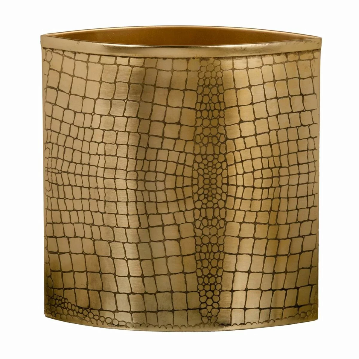 Vase Gold Metall 24 X 9 X 24 Cm günstig online kaufen