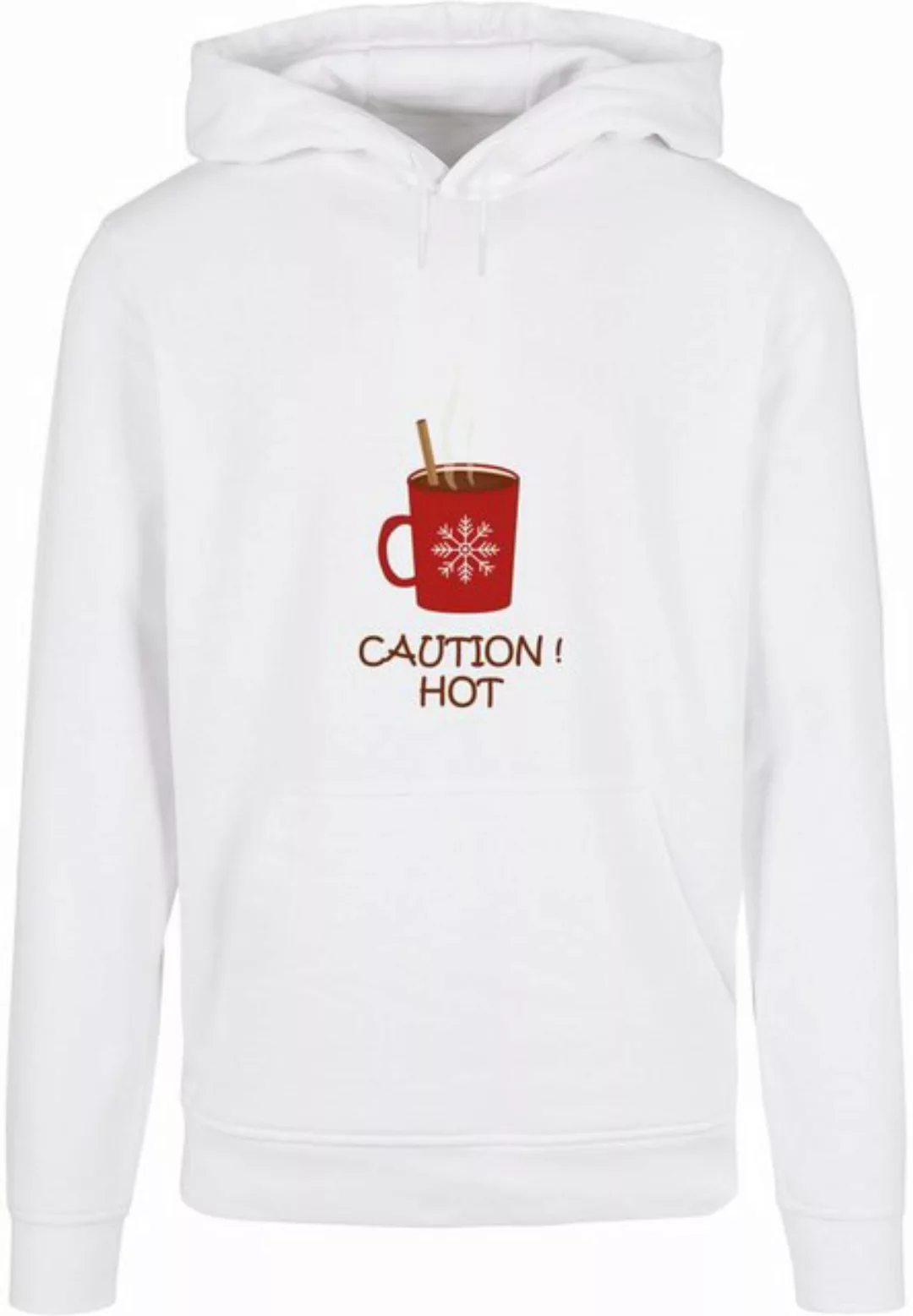 Merchcode Kapuzensweatshirt Merchcode Herren Caution Hot Basic Hoody (1-tlg günstig online kaufen