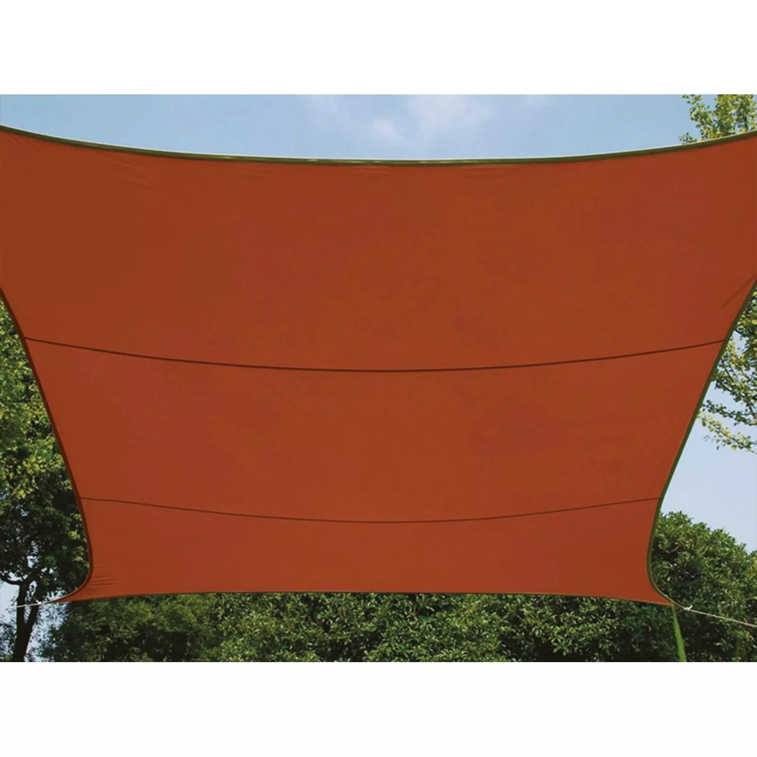 Sonnensegel Terrakotta Quadratisch 3,6 x 3,6 m günstig online kaufen