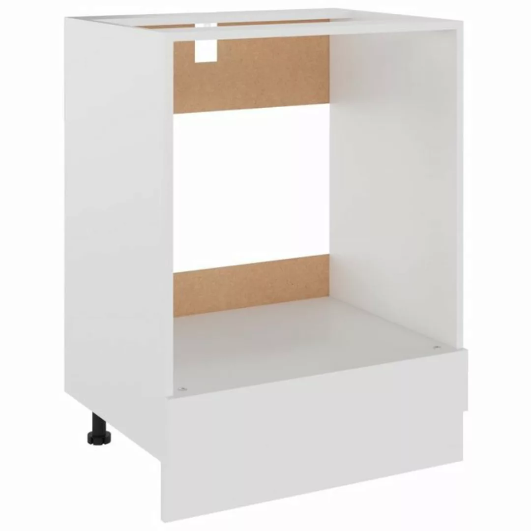 vidaXL Unterschrank Herdumbauschrank Weiß 60x46x81,5 cm Spanplatte günstig online kaufen