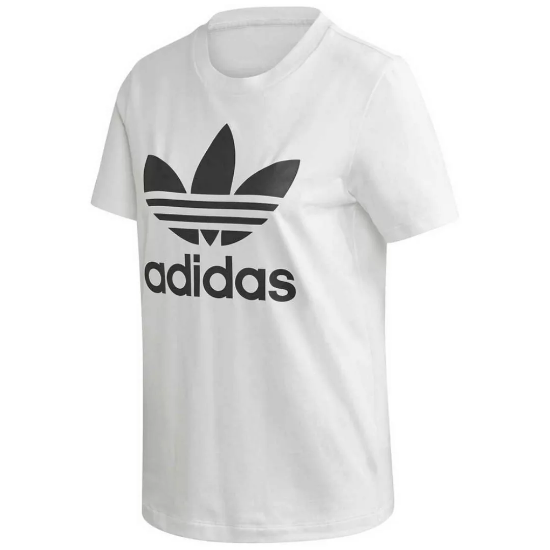 Adidas Originals Trefoil Kurzarm T-shirt 40 White / Black günstig online kaufen