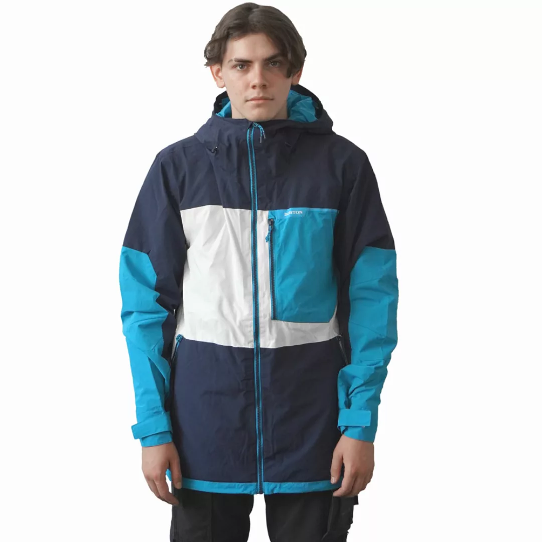 Burton Peasy Jacket Dress Blue White günstig online kaufen