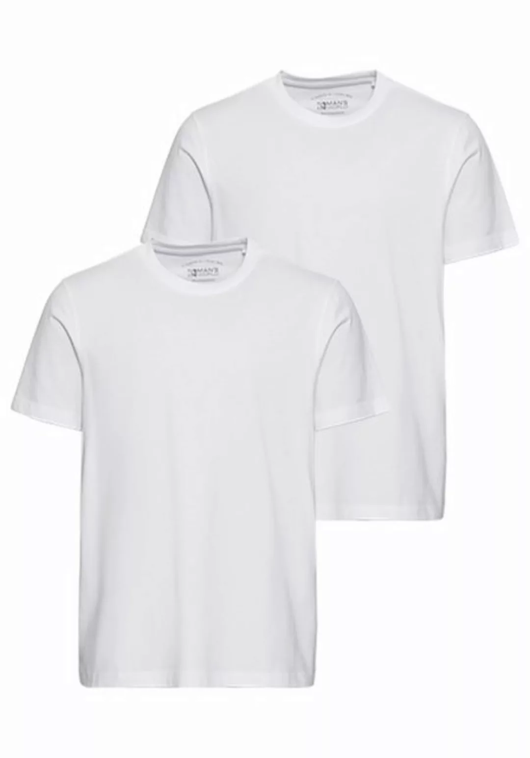 Man's World Rundhalsshirt (Packung, 2-tlg., 2er Pack) günstig online kaufen