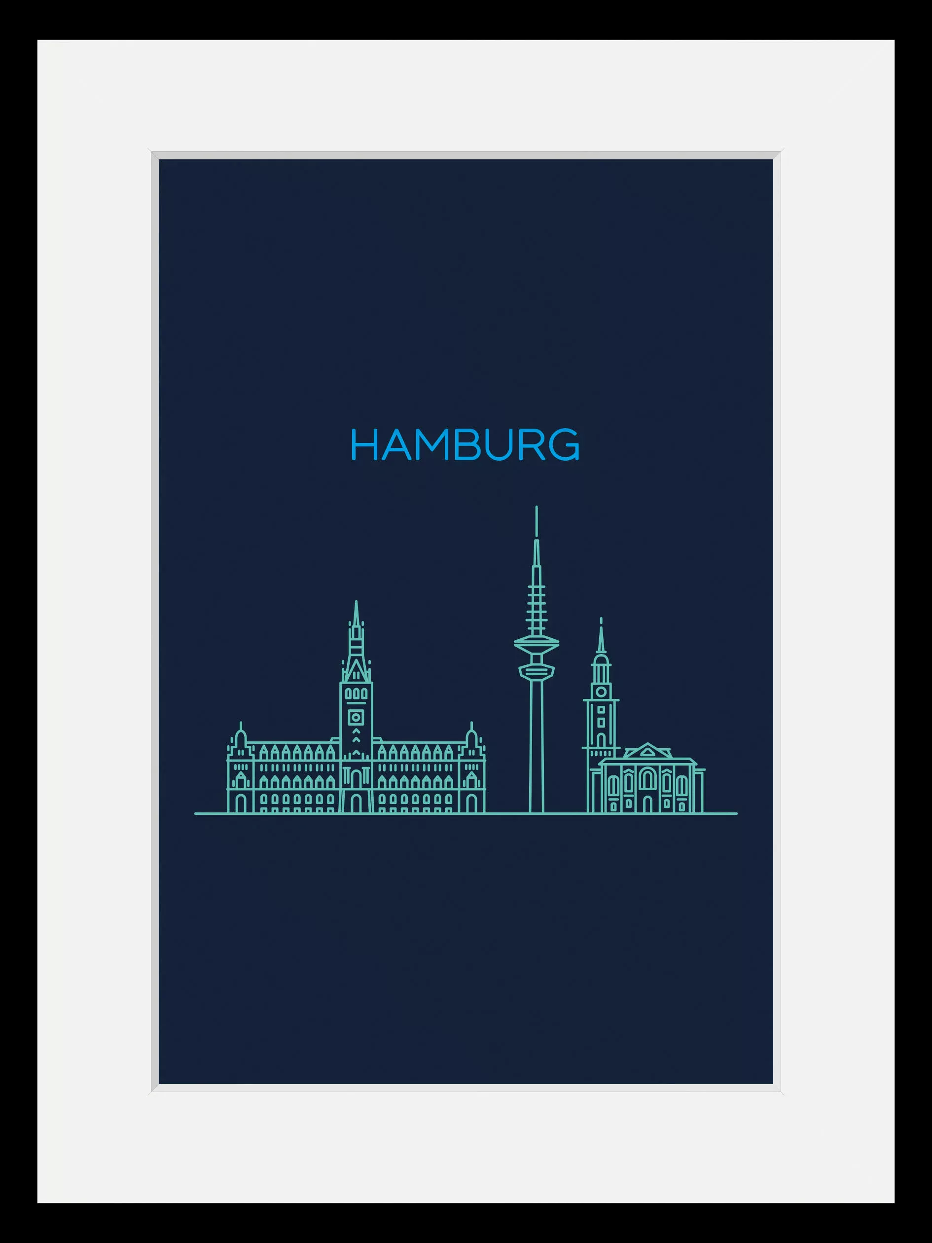 queence Bild "Hamburg Sightseeing", Städte, (1 St.) günstig online kaufen