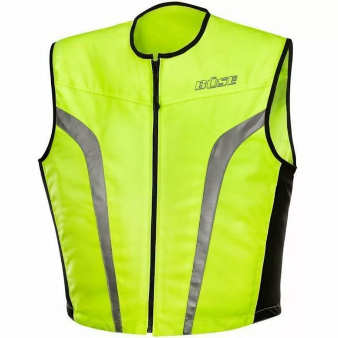 Büse Motorradweste Büse Warnweste schwarz / neon gelb 2XL günstig online kaufen