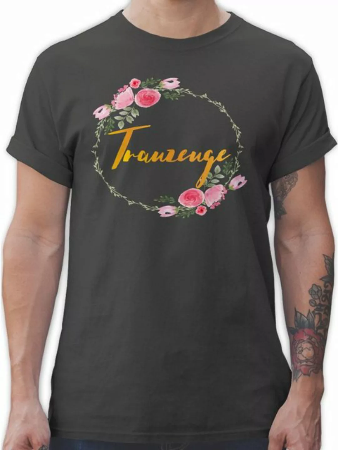 Shirtracer T-Shirt Trauzeuge - Hochzeit - Herren - Herren Premium T-Shirt t günstig online kaufen